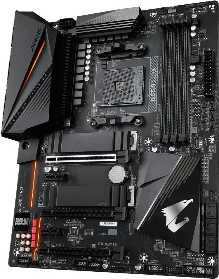 GIGABYTE Alaplap AM4 B550 AORUS PRO V2 AMD B550, ATX