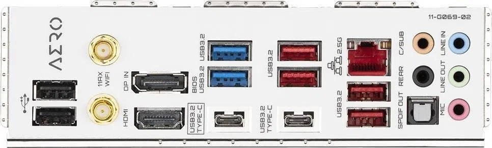 GIGABYTE Alaplap AM4 X570S AERO G AMD X570, ATX
