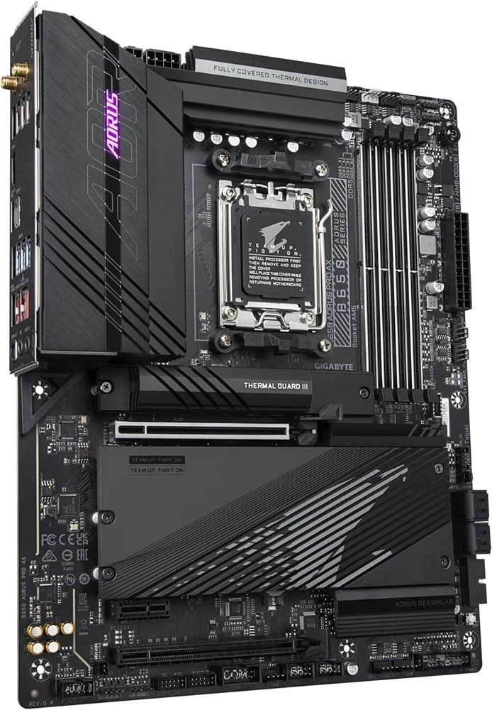 GIGABYTE Alaplap AM5 B650 AORUS PRO AX AMD B650, ATX
