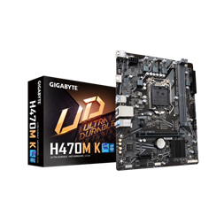 GIGABYTE Alaplap S1200 H470M K INTEL H470, mATX