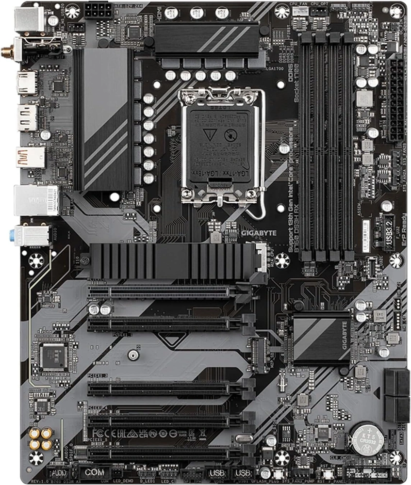 GIGABYTE Alaplap S1700 B760 DS3H AX INTEL B760, ATX