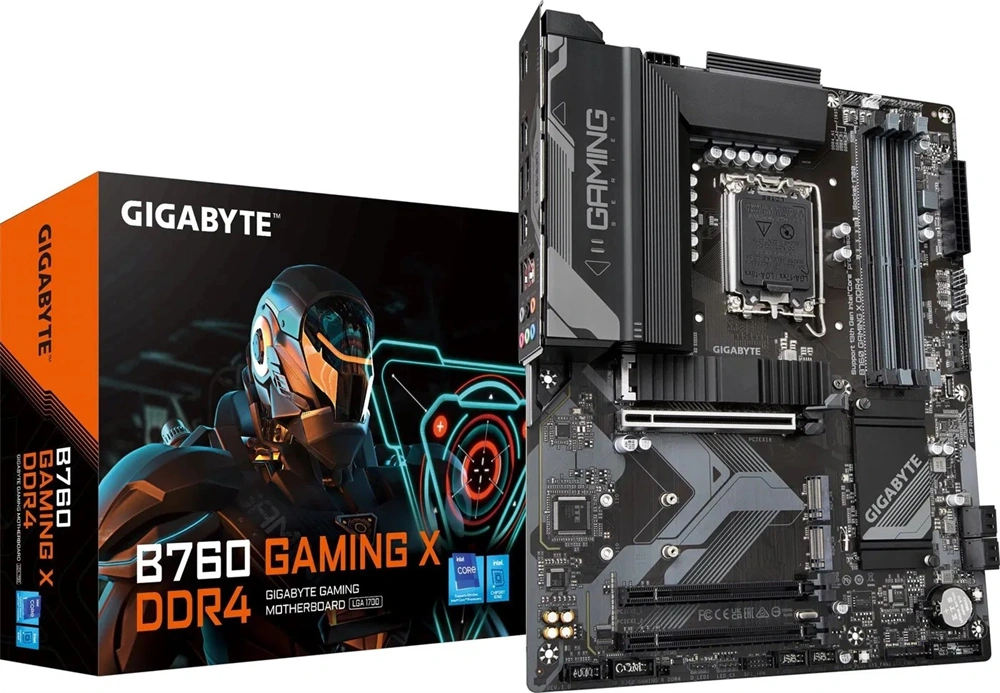 GIGABYTE Alaplap S1700 B760 GAMING X DDR4 INTEL B760, ATX