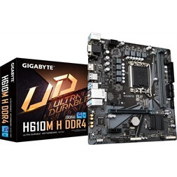 GIGABYTE Alaplap S1700 H610M H INTEL H610, mATX