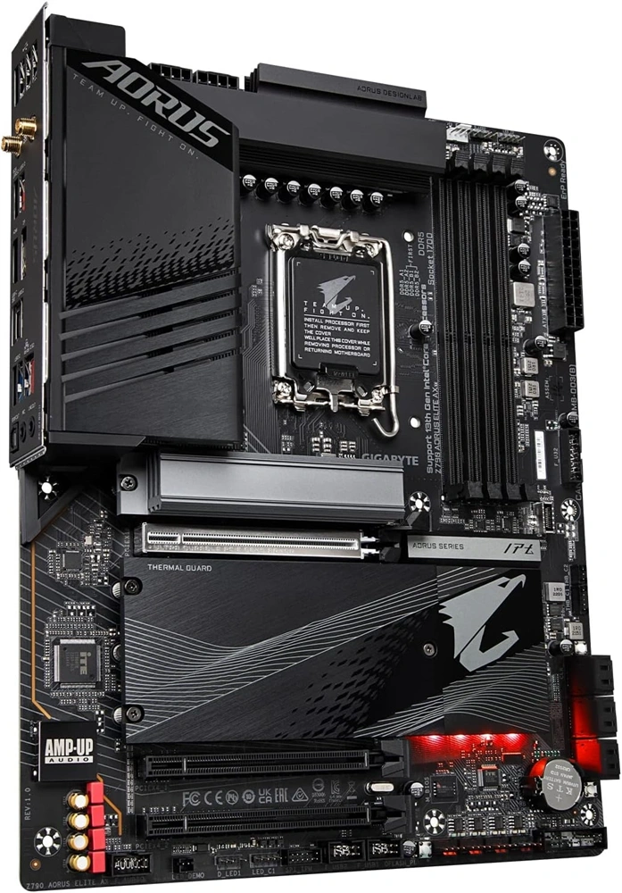 GIGABYTE Alaplap S1700 Z790 AORUS ELITE AX DDR4 INTEL Z790, ATX