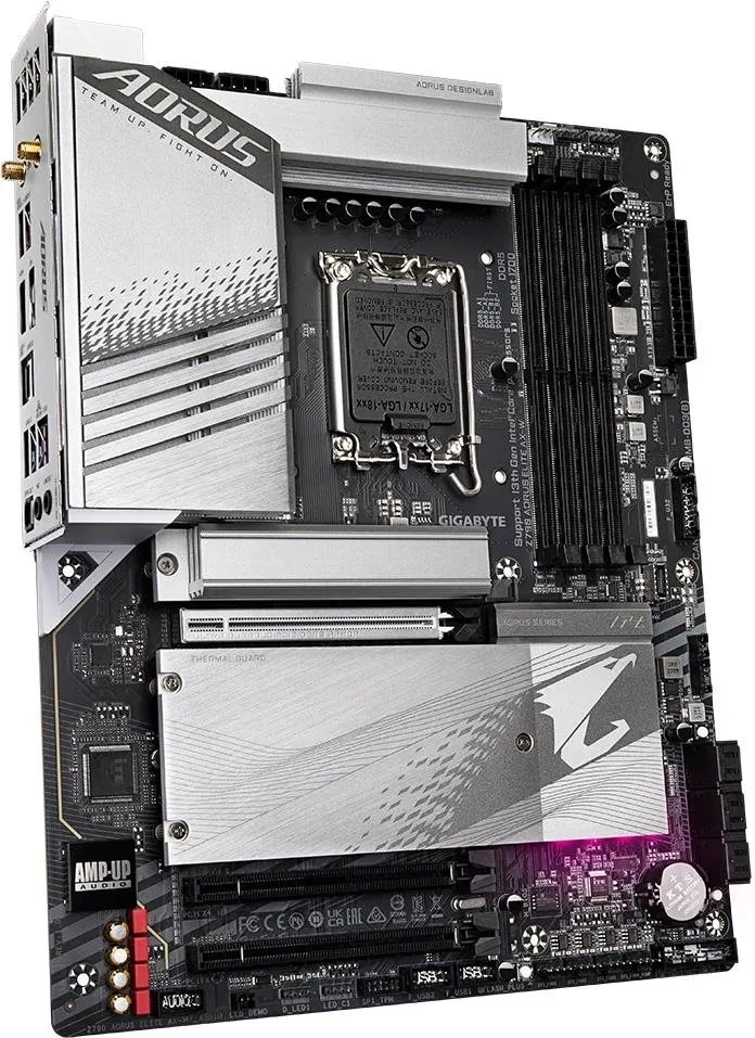 GIGABYTE Alaplap S1700 Z790 AORUS ELITE AX-W INTEL Z790, ATX