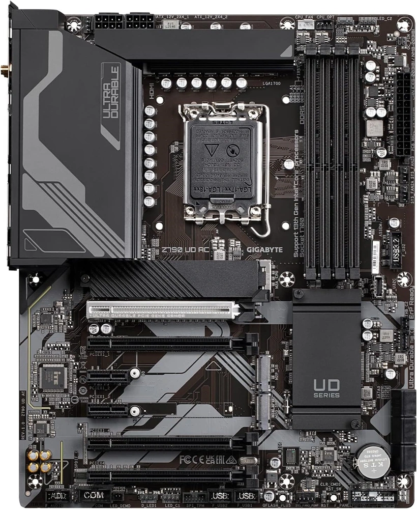 GIGABYTE Alaplap S1700 Z790 UD INTEL Z790, ATX