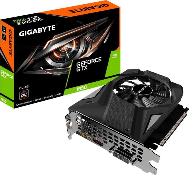 GIGABYTE GV-N1656OC-4GD nVidia 4GB GDDR6 128bit PCIe videokártya