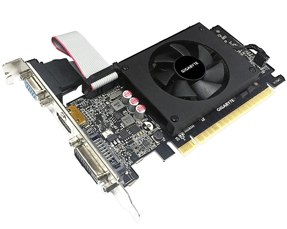 GIGABYTE GV-N710D5-2GIL nVidia 2GB GDDR5 64bit PCIe videokártya