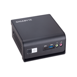 GIGABYTE PC BRIX, Intel Celeron N4500 2.8 GHz, HDMI, MiniDP, LAN, WIFI, Bluetooth, 2,5" HDD hely, USB 3.0, FreeDOS