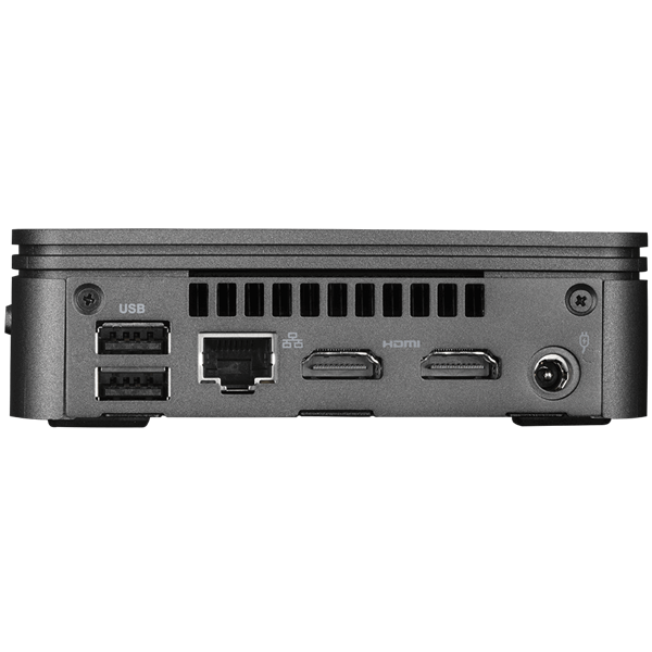 GIGABYTE PC BRIX, Intel Core i3 10110U 4.1GHz, 2xHDMI, LAN, WIFI, BT, 6xUSB 3.2, FreeDOS