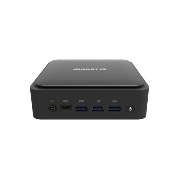 GIGABYTE PC BRIX, Intel Core i5 1240P 4.4GHz, 2xHDMI, MiniDP, Thunderbolt, LAN, WIFI, BT, 2.5" HDD hely, 6xUSB, FreeDOS