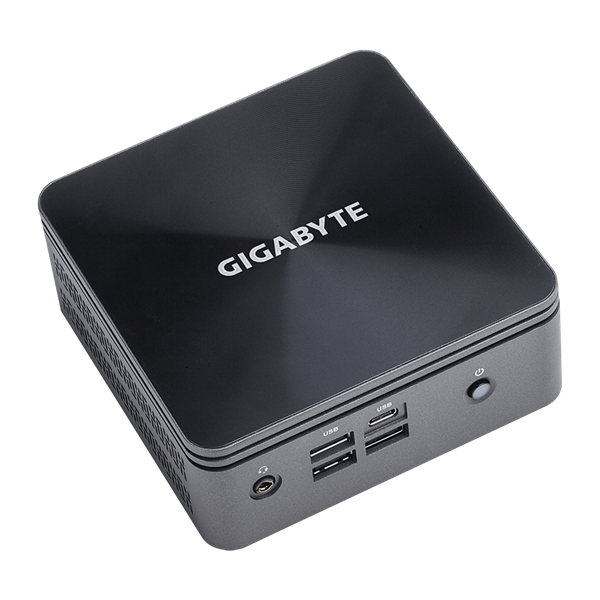 GIGABYTE PC BRIX, Intel Core i7 10710U 4.7GHz, 2xHDMI, LAN, WIFI, BT, COM. 2,5" HDD hely, 6xUSB 3.2, FreeDOS