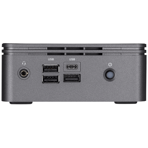 GIGABYTE PC BRIX, Intel Core i7 10710U 4.7GHz, 2xHDMI, LAN, WIFI, BT, COM. 2,5" HDD hely, 6xUSB 3.2, FreeDOS