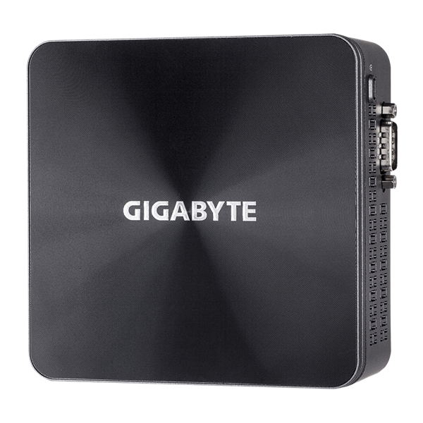 GIGABYTE PC BRIX, Intel Core i7 10710U 4.7GHz, 2xHDMI, LAN, WIFI, BT, COM. 2,5" HDD hely, 6xUSB 3.2, FreeDOS