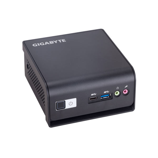 GIGABYTE PC BRIX, Intel Pentium N6005 3.3 GHz, HDMI, MiniDP, LAN, WIFI, Bluetooth, 2,5" HDD hely, 4xUSB 3.1, FreeDOS