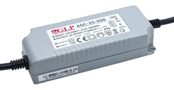 GLP AGC-25-500 25W 25~50V 500mA IP40 LED tápegység