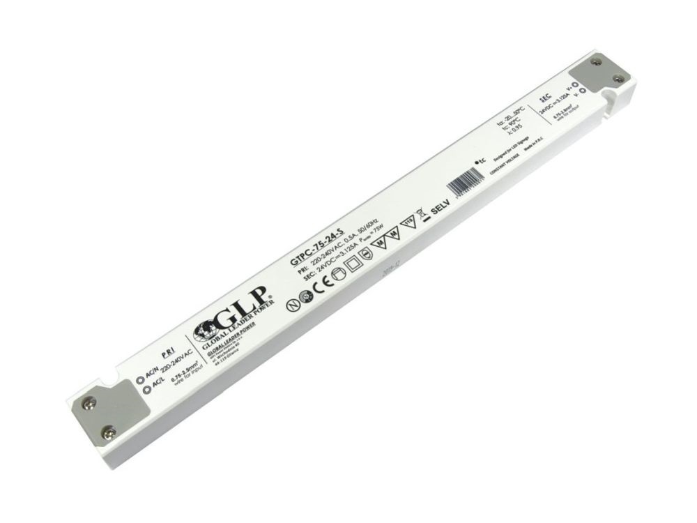 GLP GTPC-75-24-S 24V/3.12A 75W IP20 LED tápegység