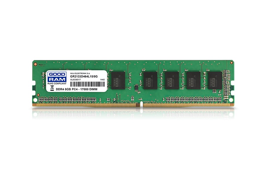 GOODRAM 8GB/2133MHz DDR-4 (GR2133D464L15/8G) memória
