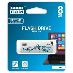GOODRAM 8GB USB2.0 UCL2 Fehér (UCL2-0080W0R11) Flash Drive