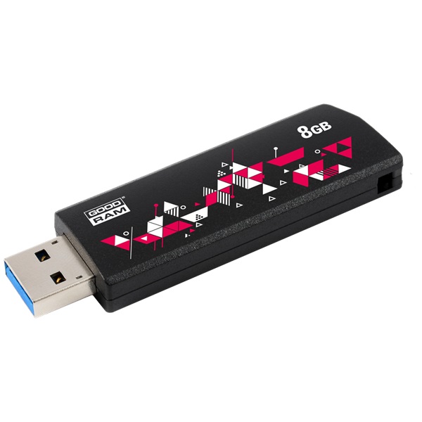GOODRAM 8GB USB3.0 UCL3 Fekete (UCL3-0080K0R11) Flash Drive