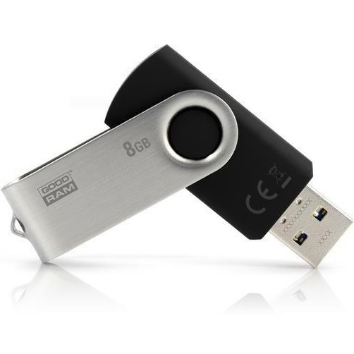 GOODRAM 8GB USB3.0 UTS3 Fekete (UTS3-0080K0R11) Flash Drive