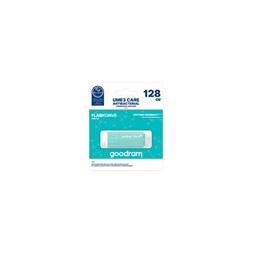 GOODRAM Pendrive 128GB, UME3 CARE USB 3.1, (Antibakteriális ház)