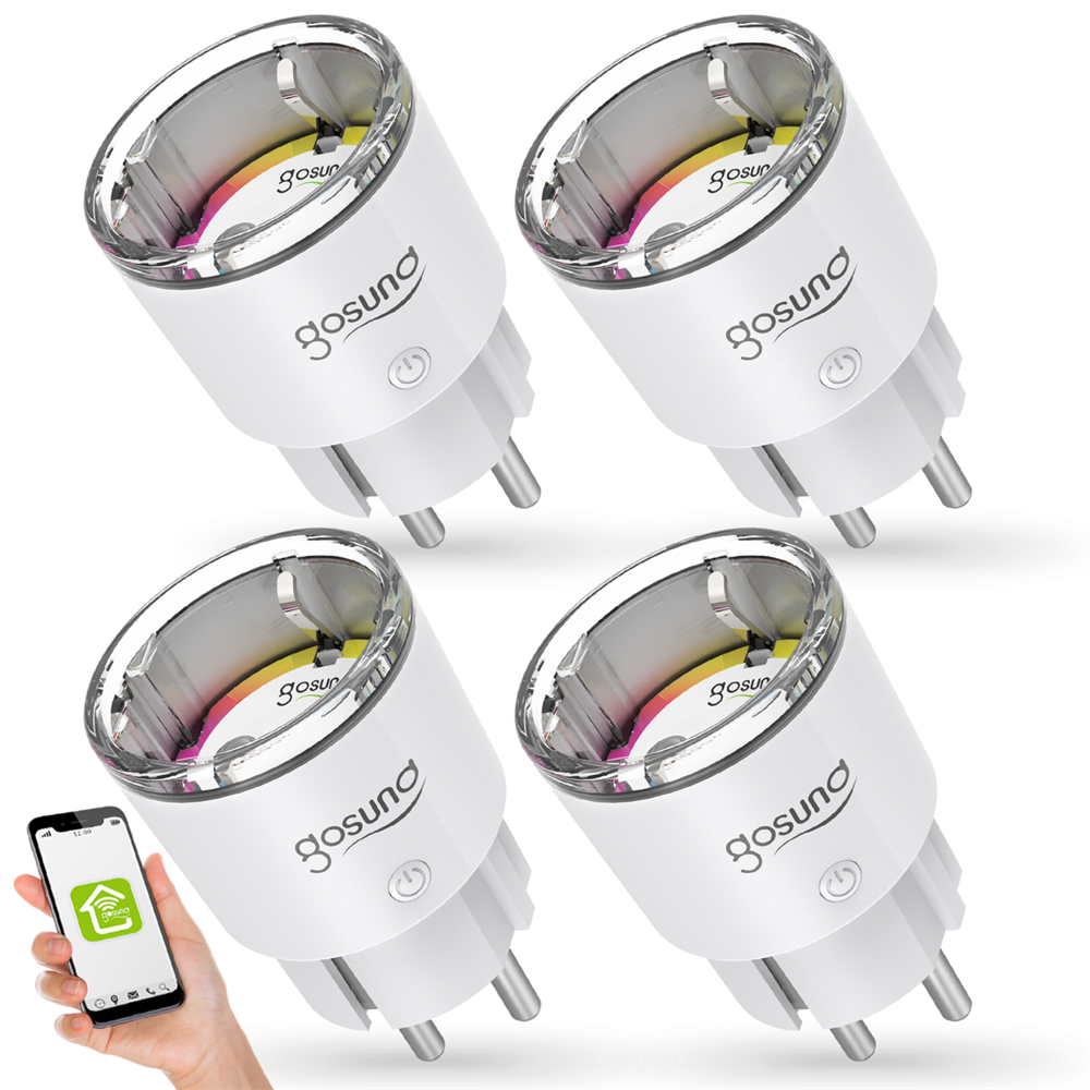 GOSUND EP2 4 db-os kompakt méretű Smart Wi-Fi-s okos aljzat