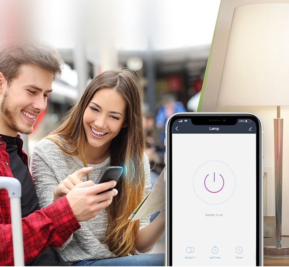 GOSUND SP111 kompakt méretű Smart Wi-Fi-s okos aljzat