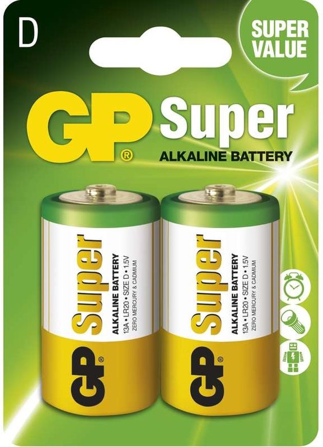 GP B1341 Super alkáli 13A 2db/blister góliát (D) elem