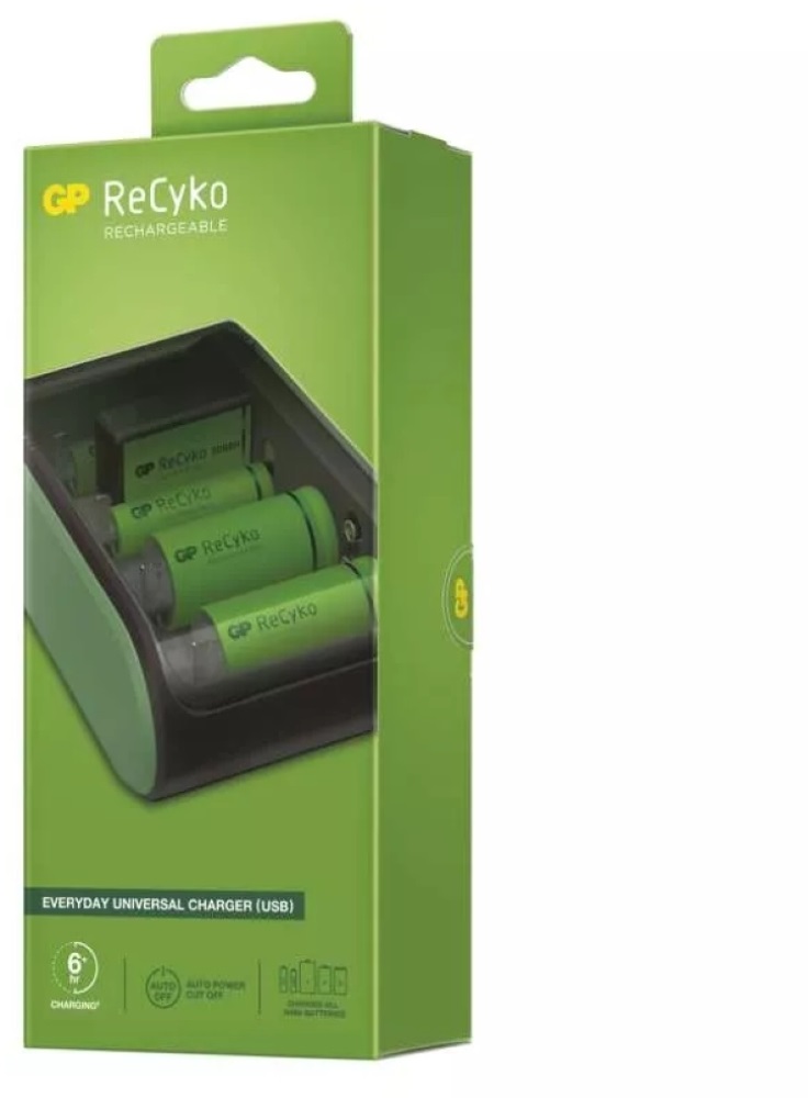 GP B55630 B631 AA/AAA/C/D/9V univerzális akkutöltő