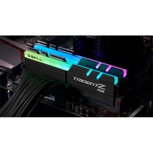 G.Skill 16GB/3000MHz DDR-4 Trident Z RGB (Kit! 2db 8GB) (F4-3000C16D-16GTZR) memória