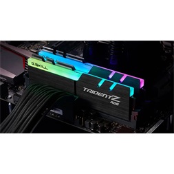 G.Skill 16GB 3200MHz DDR-4 Trident Z RGB Intel XMP (Kit! 2db 8GB) (F4-3200C14D-16GTZR) memória