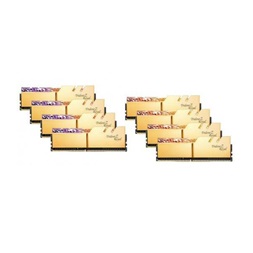 G.Skill 256GB 2666MHz DDR-4 Trident Z Royal (Kit! 8db 32GB) (F4-2666C19Q2-256GTRG) memória