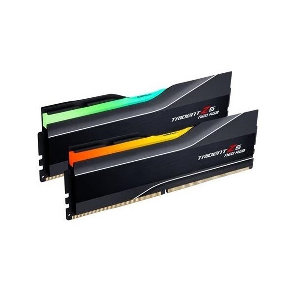 G.Skill 32GB/6400Mhz DDR-5 Trident Z5 Neo RGB AMD EXPO (Kit! 2db 16GB) (F5-6400J3239G16GX2-TZ5NR) memória