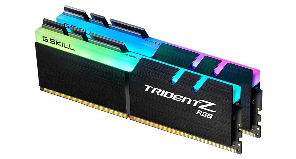 G.Skill 32GB 4600MHz DDR-4 Trident Z RGB Intel XMP (Kit! 2db 16GB) (F4-4600C19D-32GTZR) memória
