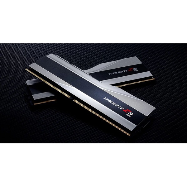 G.Skill 32GB 8000MHz DDR-5 Trident Z5 RGB Intel XMP Silver (Kit! 2db 16GB) (F5-8000J3848H16GX2-TZ5RS) memória