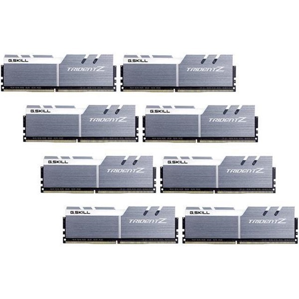 G.Skill 64GB 3600MHz DDR-4 Trident Z (Kit! 8db 8GB) (F4-3600C16Q2-64GTZSW) memória