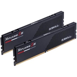 G.Skill 64GB 6000MHz DDR-5 Ripjaws S5 Intel XMP (Kit! 2db 32GB) (F5-6000J3238G32GX2-RS5K) memória