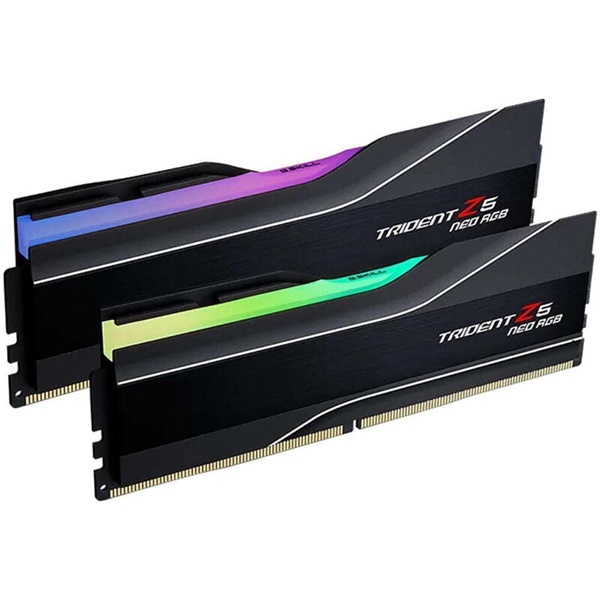 G.Skill 64GB 6000MHz DDR-5 Trident Z5 Neo RGB AMD EXPO (Kit! 2db 32GB) (F5-6000J3238G32GX2-TZ5NR) memória