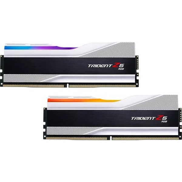G.Skill 64GB 6400MHz DDR-5 Trident Z5 RGB Intel XMP (Kit! 2db 32GB) (F5-6400J3239G32GX2-TZ5RS) memória