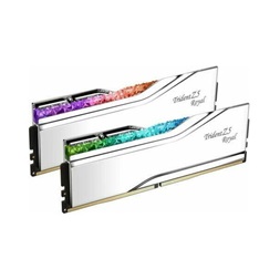 G.Skill 64GB 6400MHz DDR-5 Trident Z5 Royal Intel XMP (Kit! 2db 32GB) (F5-6400J3239G32GX2-TR5S) memória