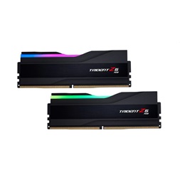 G.Skill 96GB 6400MHz DDR-5 Trident Z5 RGB Intel XMP Black (Kit! 2db 48GB) (F5-6400J3239F48GX2-TZ5RK) memória