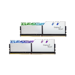 G.Skill Trident Z Royal DDR4 16GB (2x8GB) 3000MHz CL16 1.35V XMP 2.0 Silver RAM memória