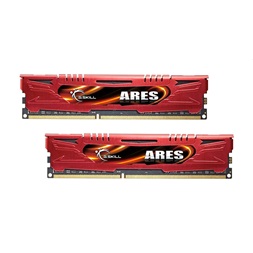 G.Skill 16GB 1600MHz DDR-3 Ares Intel XMP Red (Kit! 2db 8GB) (F3-1600C9D-16GAR) memória