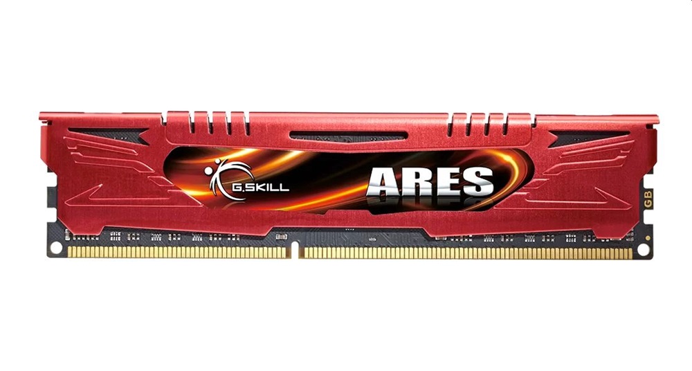 G.Skill 16GB 1600MHz DDR-3 Ares Intel XMP Red (Kit! 2db 8GB) (F3-1600C9D-16GAR) memória