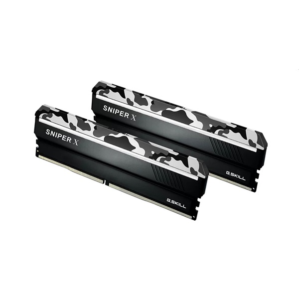 G.Skill 16GB 3600MHz DDR-4 Sniper X Intel XMP Urban Camo (Kit! 2db 8GB) (F4-3600C19D-16GSXWB) memória