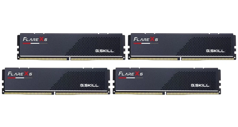 G.Skill 256GB 6000MHz DDR5 Flare X5 AMD EXPO (Kit! 4db 64GB) (F5-6000J3244G64GX4-FX5) memória