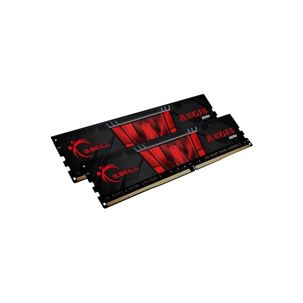 G.Skill 32GB 2666MHz DDR-4 Aegis (Kit! 2db 16GB) (F4-2666C19D-32GIS) memória
