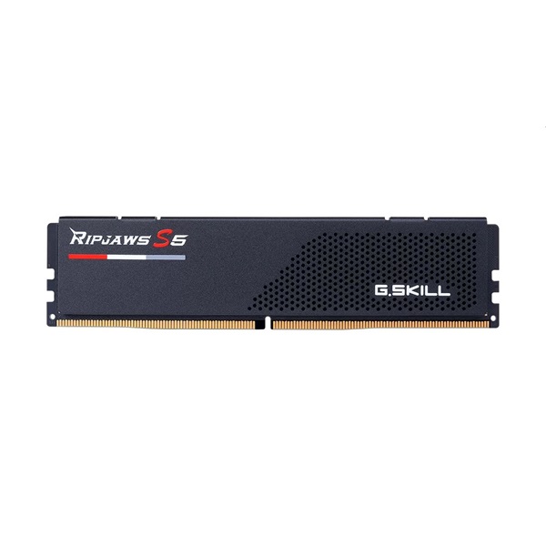 G.Skill 32GB 5200MHz DDR-5 Ripjaws S5 Intel XMP Black (Kit! 2db 16GB) (F5-5200J4040A16GX2-RS5K) memória