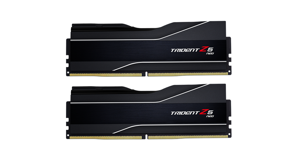G.Skill 32GB 5600MHz DDR-5 Trident Z5 Neo AMD EXPO (Kit! 2db 16GB) (F5-5600J2834F16GX2-TZ5N) memória